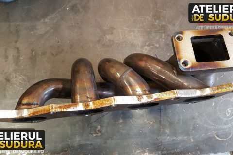 Sudura in inox galerie evacuare 5